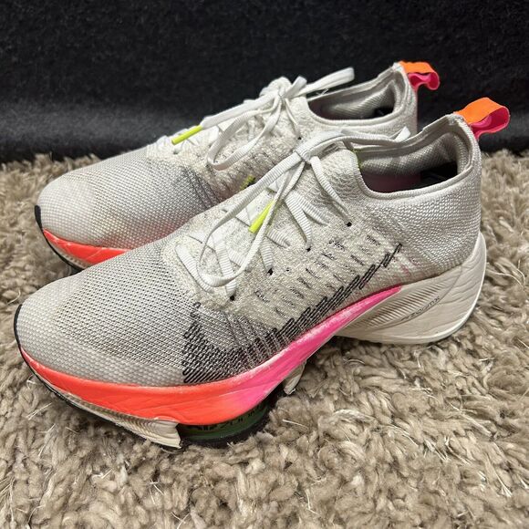 Nike Air Zoom Tempo Next% Fly White Pink DJ5430-100 Women’s Size 6.5 Running - Picture 3 of 7